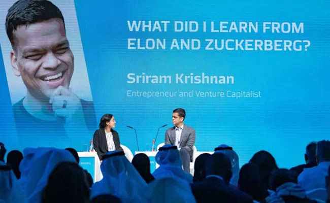Chennai Born Techie Sriram Krishnan Shared His Working Experience With Top CEOs - Sakshi