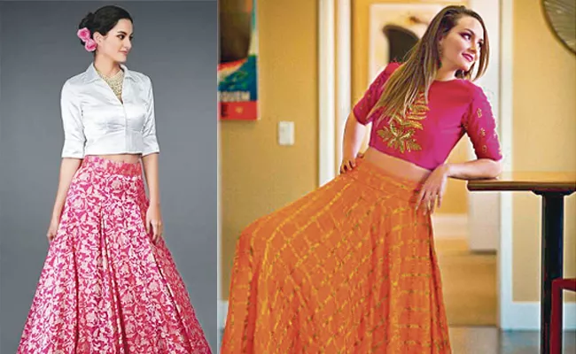 Lehenga Cholis With The Best Styles And Trends Only  - Sakshi