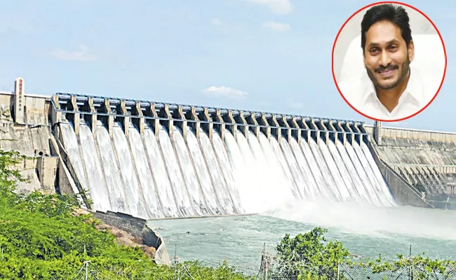 CM Jagan fought and protected State rights on Krishna water - Sakshi