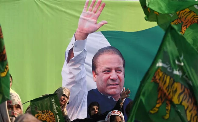 Nawaz Sharifs PML to Emerge as Single Largest Party May Win - Sakshi