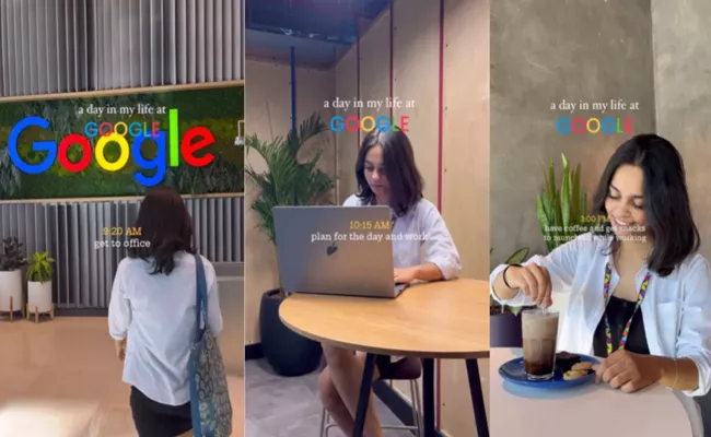 Saloni Rakholiya: Google Employees Day VIRAL VIDEO  - Sakshi