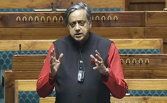 Mp Shashi Tharoor Sensational Comments On CAA  - Sakshi
