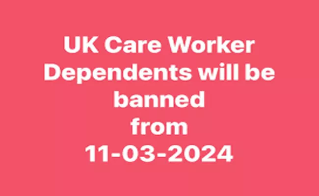 UK ban on overseas care workers bringing family members - Sakshi