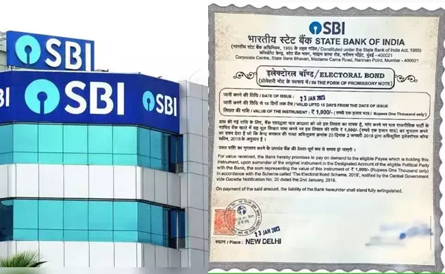 SBI Submitted Electoral Bonds Details To EC In Pen Drive - Sakshi