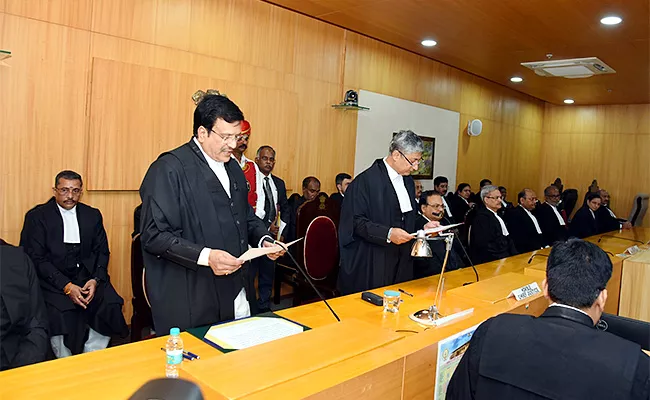 Two Judges Oath In AP High Court - Sakshi