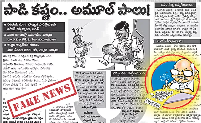 Financial security for dairy farmers with Jagananna Pala Velluva - Sakshi