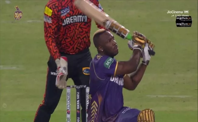 IPL 2024 KKR VS SRH: Andre Russell Became The Fastest To Hit 200 Sixes In IPL - Sakshi