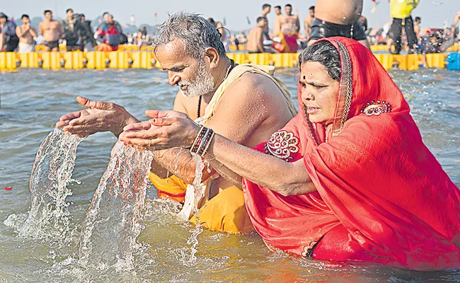 Will our sins be washed away if we take a bath in the Ganges - Sakshi