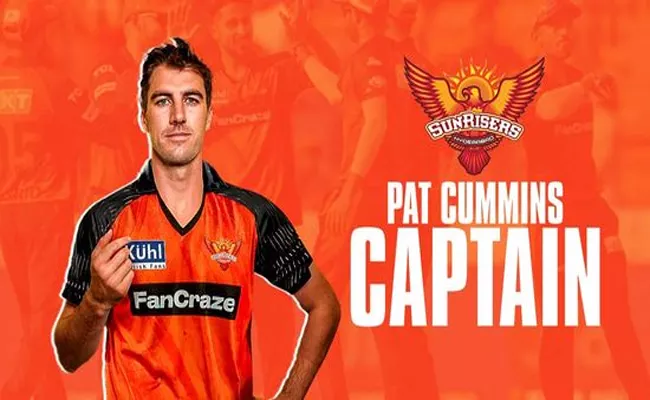 IPL 2024: Sunrisers Hyderabad names Pat Cummins as captain - Sakshi