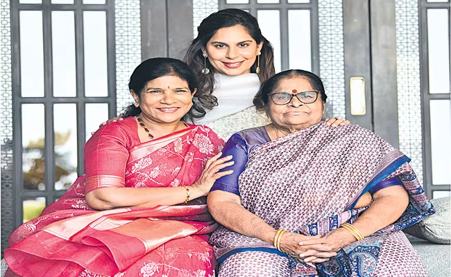Sakshi Interview About three generations of Konidela Family daughters-in-law