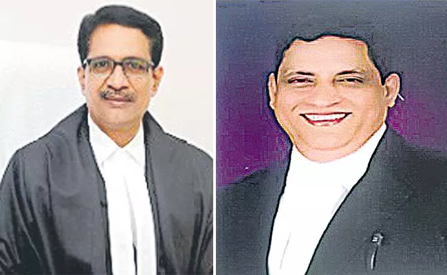Telangana High Court Collegium Recommends Two Additional Judges as Permanent Judges - Sakshi