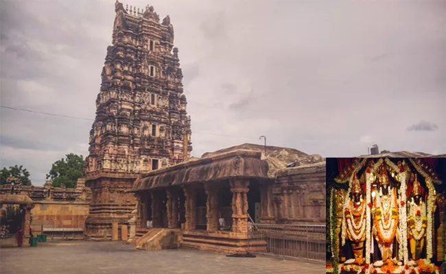 Lord Kodandarama Swamy Temple Vontimitta History - Sakshi