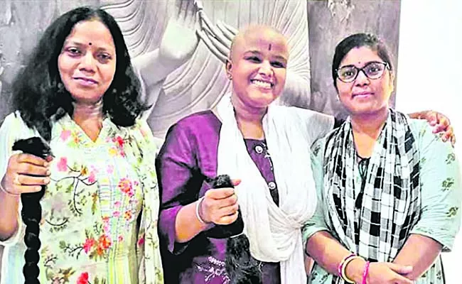 Donation of Hair: Harapriya Nayak Initiative Brings Smiles to Cancer Patients - Sakshi