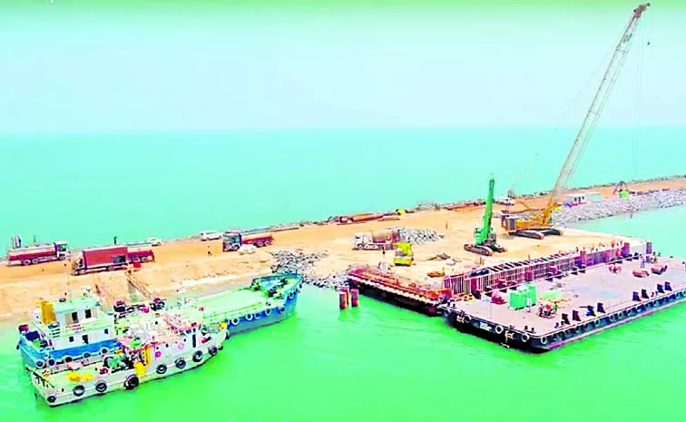 Juvvaladinne Harbor is complete: Andhra Pradesh