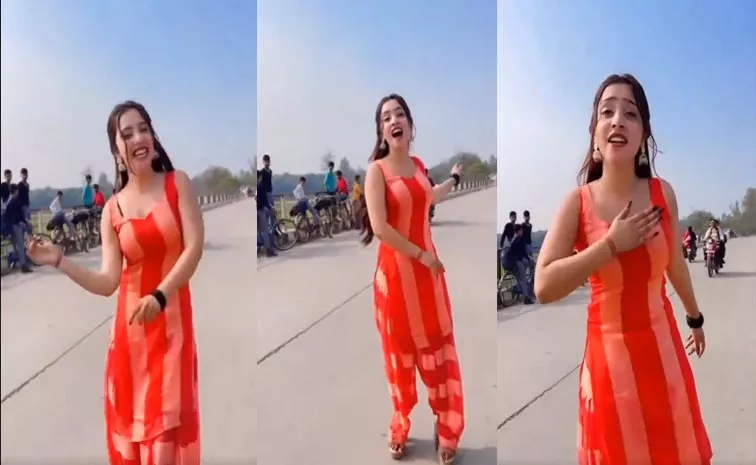 Video: Influencer Dances With Gun For Instagram Reel On Lucknow Highway, Police Reacts