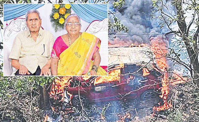 Elderly couple died in road accident