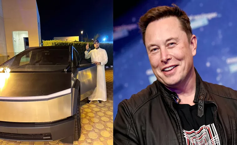 Elon Musk Reacts to Saudi Prince Photo With Cybertruck