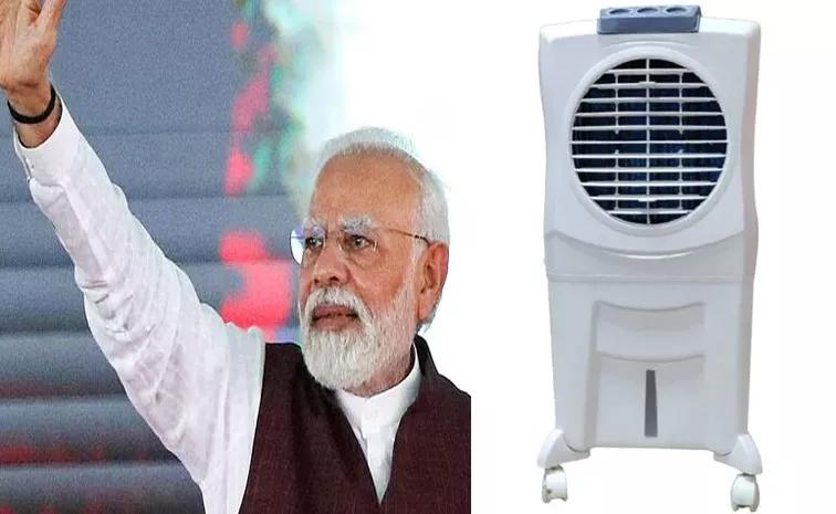 Modi Cooler in Varanasi Feeling Cool