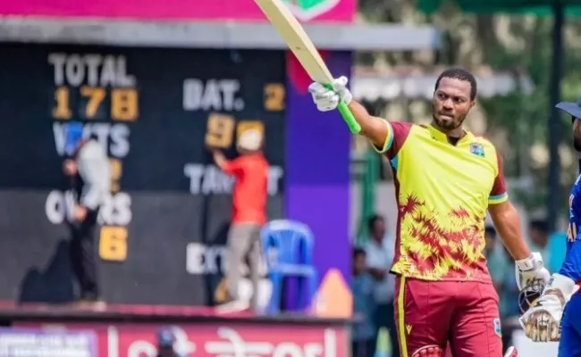 Johnson Charles Unbeaten Ton Powers Windies A To 76 Run Victory Over Nepal In Third T20