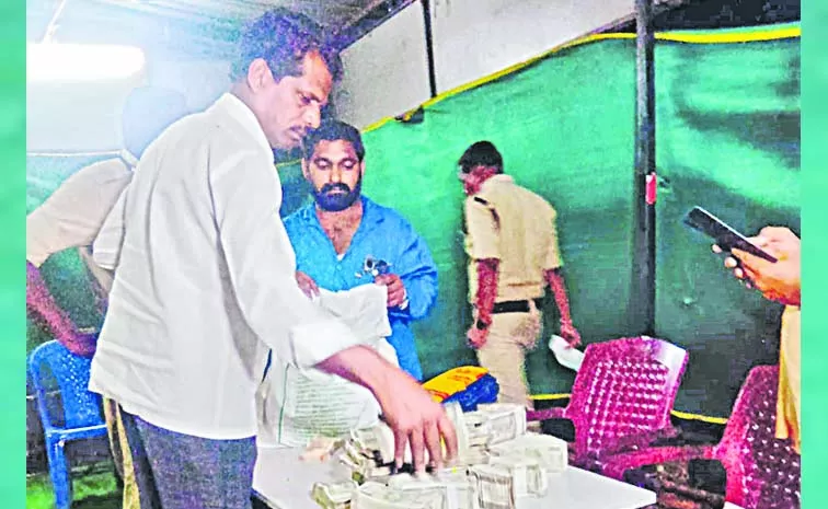 Police seized Rs 68 lakh from a Telugu Desam Party leader