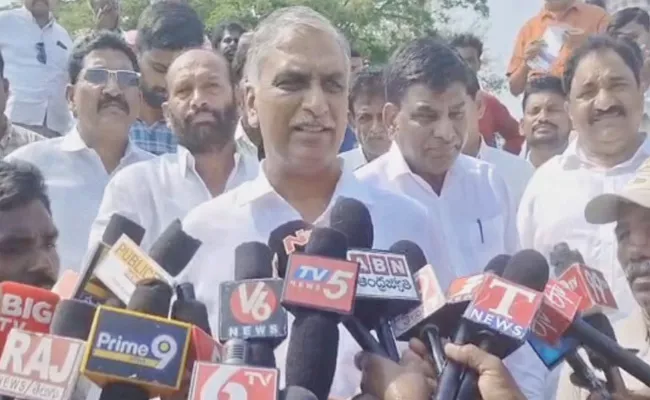 Harish Rao Comments On Congress At Graduate MLC Election Campaign
