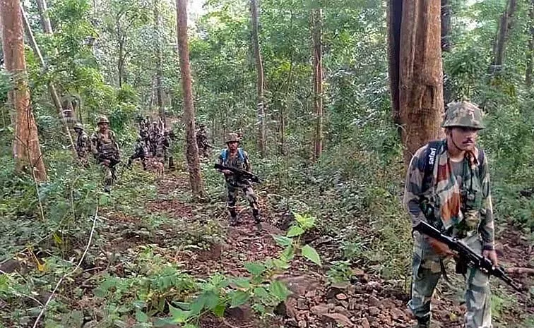 Fire Exchange Between Police And Maoists In Chattisgarh