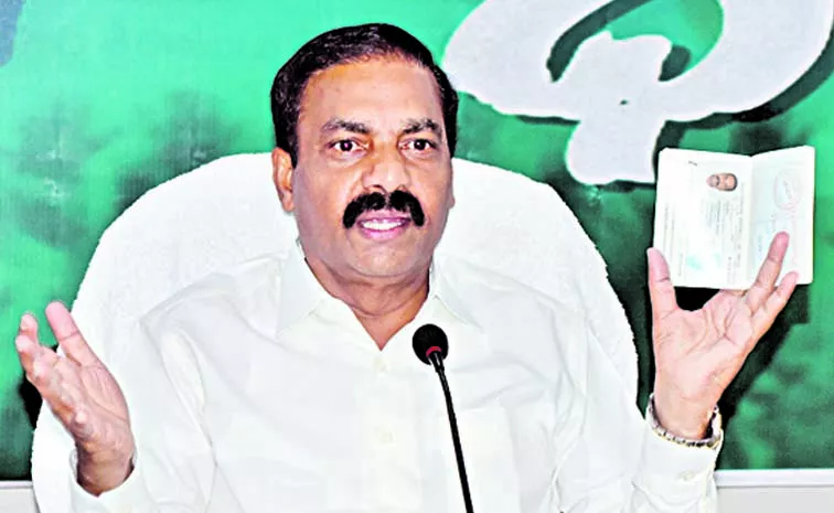 Minister Kakani Govardhan Open Challenge To Somireddy Over Bangalore Rave Party