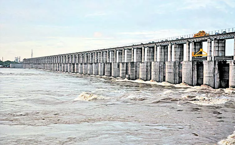 210 TMC water availability in Penna based on 75 percent