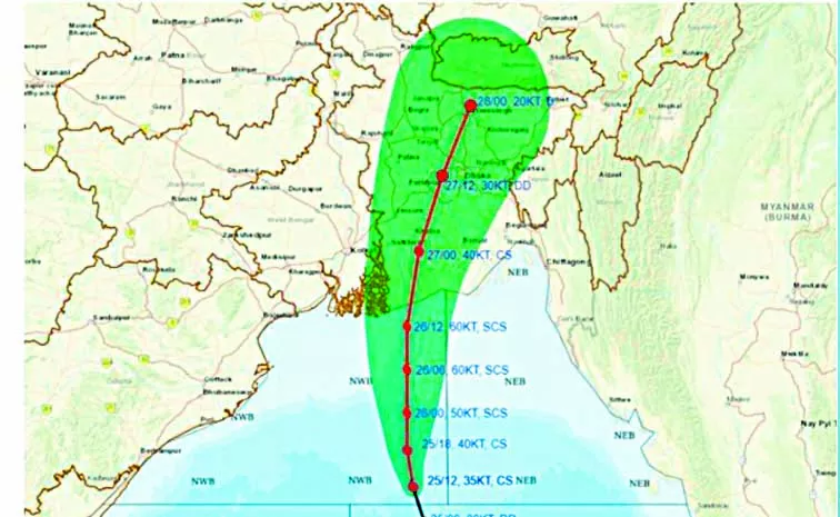 Cyclonic storm Remal to cross West Bengal to Bangladesh coast on May 26 midnight