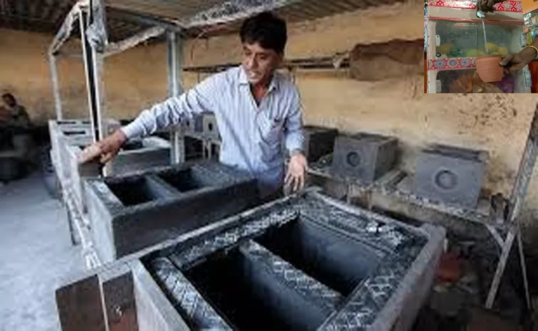Mansukhbhai Prajapatis Mitti Cool Clay Creations  Without Power Supply