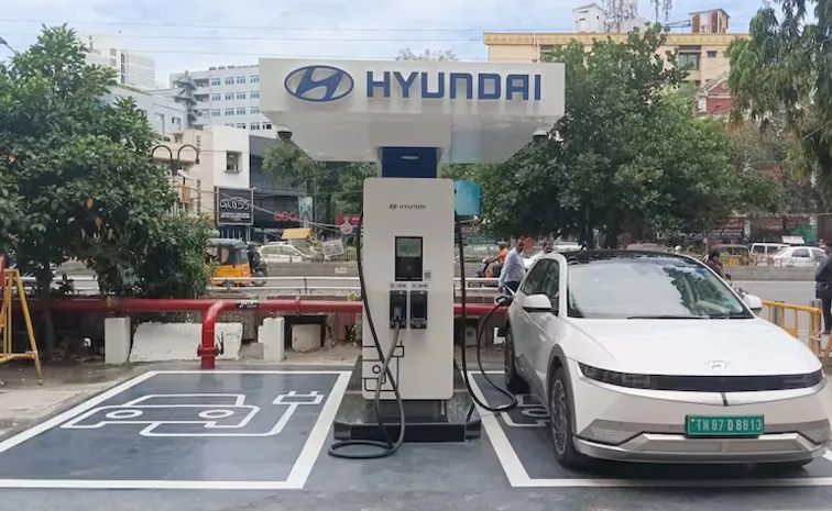 Hyundai Set Up Ev Charging Stations In Chennai