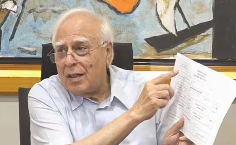 Kapil Sibal releases checklist to verify EVM tampered or not counting on June 4