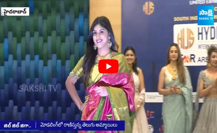Telugu Models Catwalk in Hyderabad Fashion Show