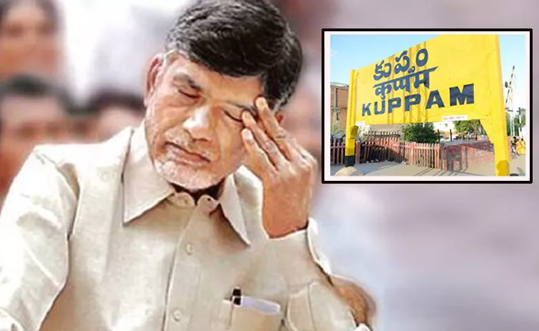 Chandrababu Tension Over Kuppam Result