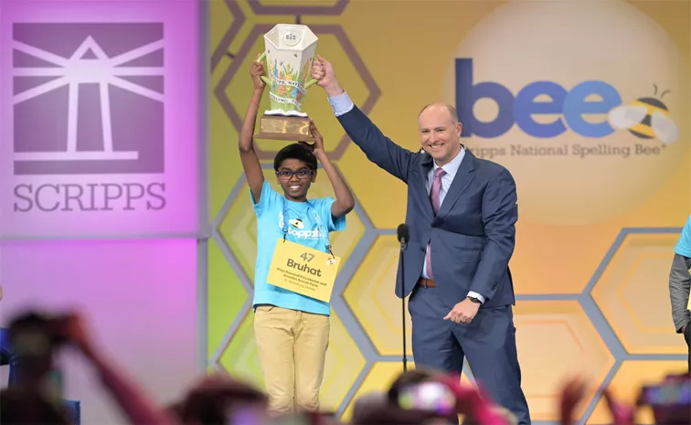 Florida 12 Year Old Bruhat Soma Wins US Spelling Bee competition
