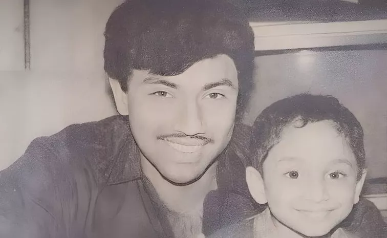 Viral: Hero childhood pic with Sathyaraj from the 1980s
