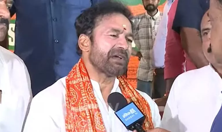 Union Minister Kishan Reddy Reacts On AP Political Attacks