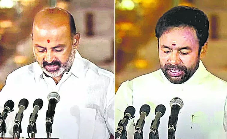Kishan Reddy and Bandi Sanjay to represent Telangana in Union Cabinet