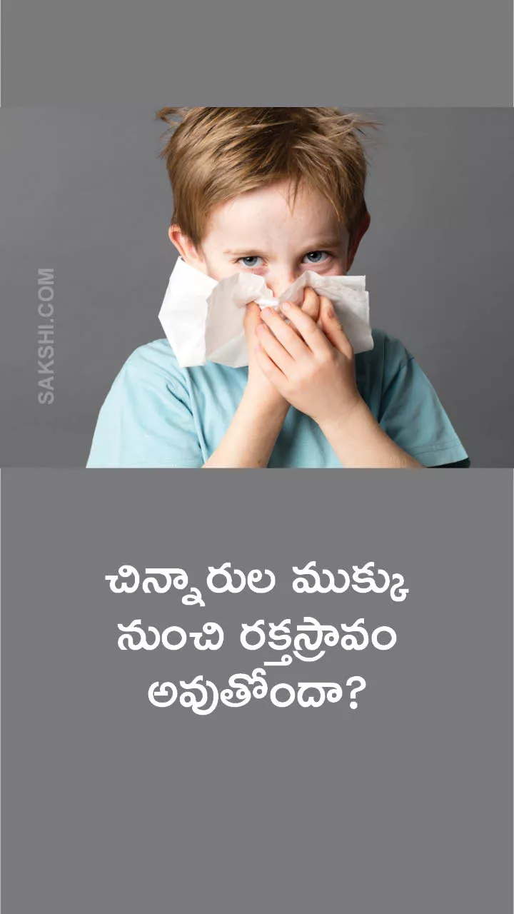 Tips For Children Suffering With Bleeding Noses