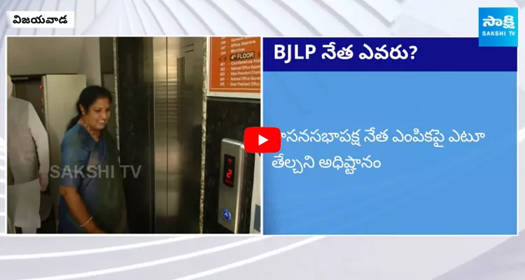 BJP MLAs Discussion On Selection Of AP BJP Legislative Party