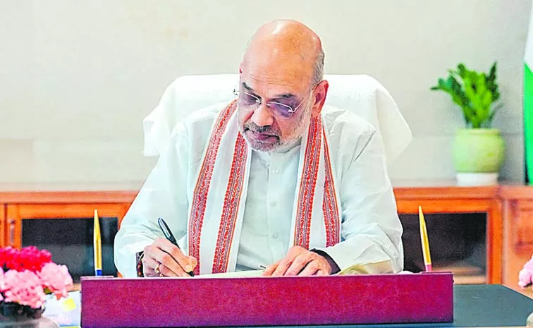 Amit Shah takes charge of Home and Cooperation Ministries