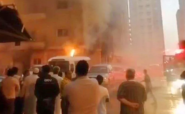 Major Fire Accident In Kuwait
