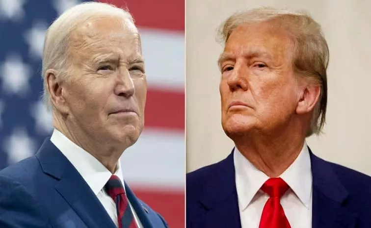 Joe Biden And Donald Trump Race On President Role