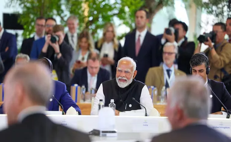 G7 Summit 2024: PM Narendra Modi calls for ending monopoly in technology in his G7 address