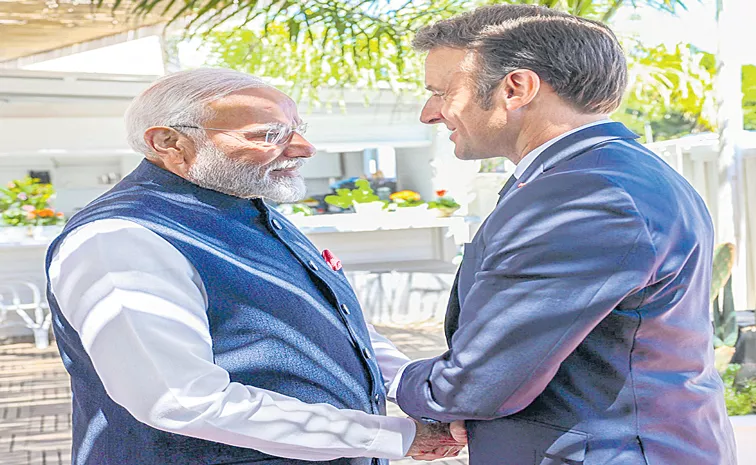 G7 Summit 2024: PM Narendra Modi and French President Macron meet in Italy