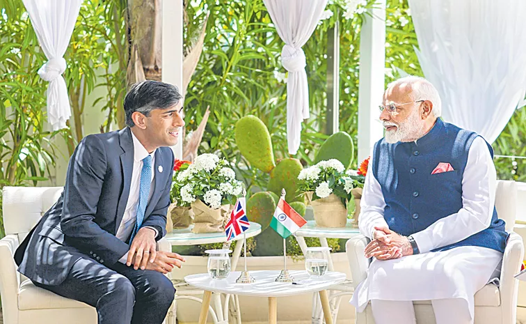 G7 Summit 2024: PM Narendara Modi holds bilateral talks with Prime Minister of UK Rishi sunak