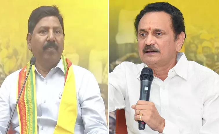 Power Struggle Between Tdp Leaders Gandi Babji And Bandaru Satyanarayana Murthy