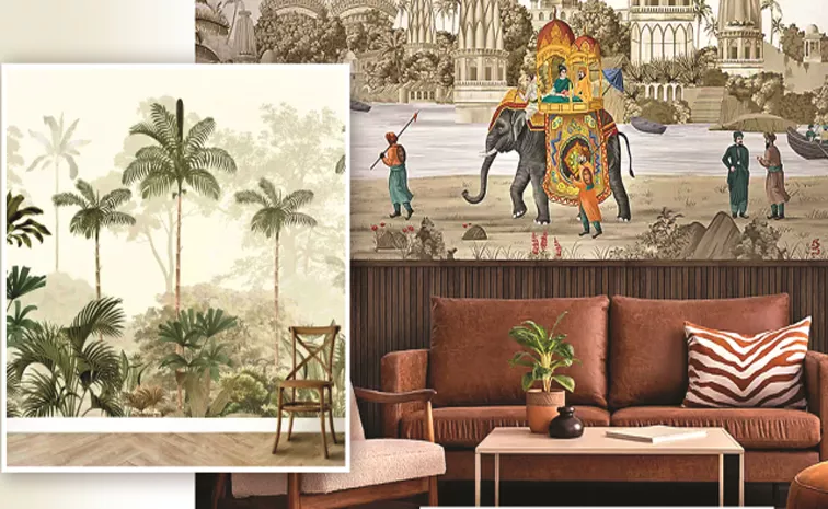 Wallpaper Designs Inspired By Indian Art Cultures