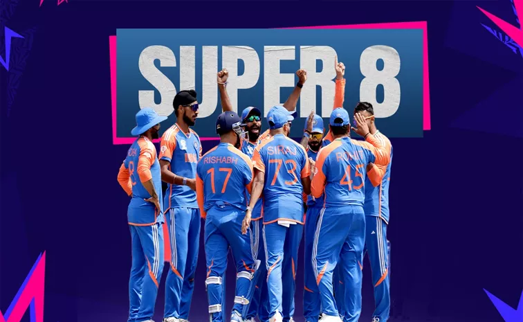 India cricket teams record in T20 World Cup Super Eight