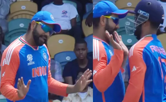 T20 WC Ind vs Afg: Rohit Asks Pant To Calm Down Overexcited For Catch Video